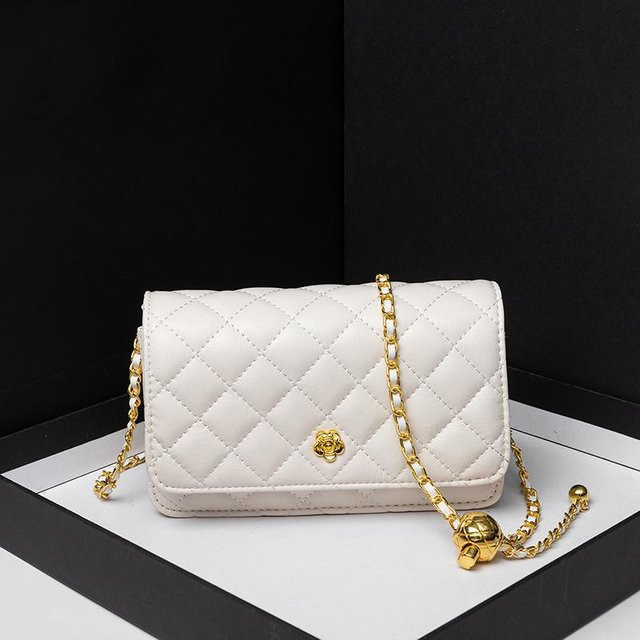 JMG Bags Umhängetasche Damen, Goldene Kugel, White - Bild 1