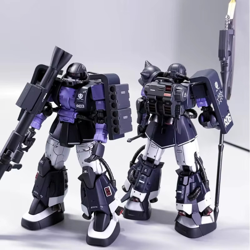 Bandai Black Sanrensei Zaku HG 1/144 Gto Mark Rabbit Mk-Ii, Montagemodellbausatz, Actionfiguren, Kunststoff - Bild 3