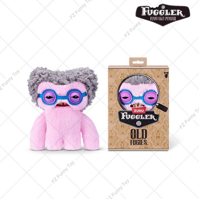 Fuggler Old Fogies Alley Cats Fuggstars Zahnschmelz-Monster, Plüschtier, 1-teiliges Set - Bild 1