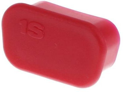 Molex 1731120119 Staubschutzkappe aus Kunststoff in Rot - Bild 1