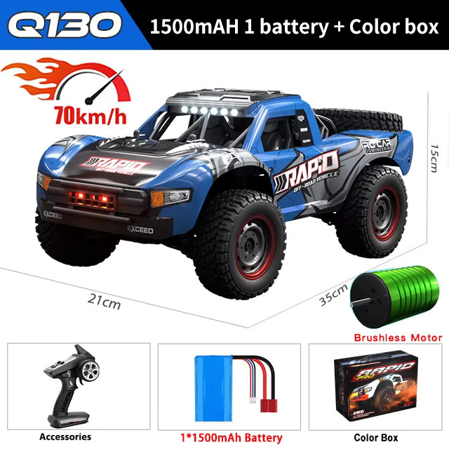 WLtoys Q130 RC Offroad-Auto, 1:14, ferngesteuert, ab 14 Jahren - Bild 4