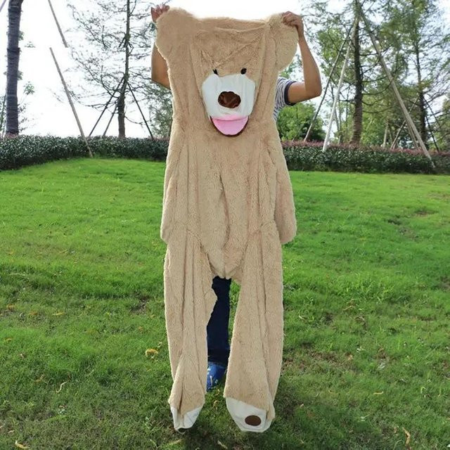 Binchi Keji Travel Amerika Bär, Stofftier Teddybär, Plüsch, beige, ab 3 Jahren - Bild 1