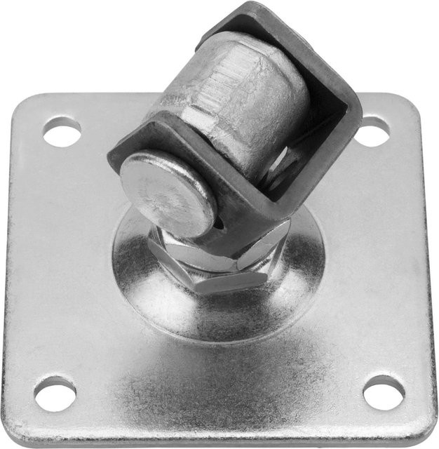 SO-TECH Torangel Kurz mit Anschraubplatte M24 aus verzinktem Stahl, Silber - Bild 1