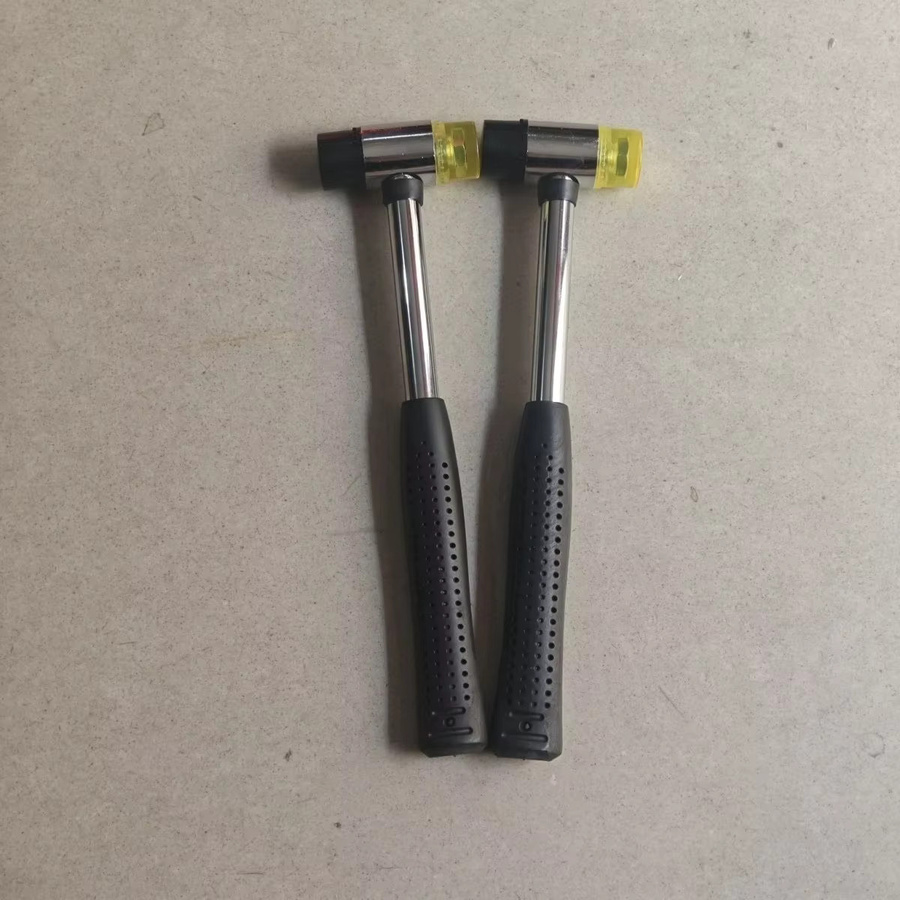 GUHE Multifunktionaler Doppelseitiger Weicher Gummihammer mit 25mm Nylonkopf in Mehrfarbig - Bild 3