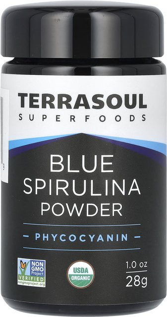 Terrasoul Superfoods Blaues Spirulina-Pulver Phycocyanin 28 g - Bild 1