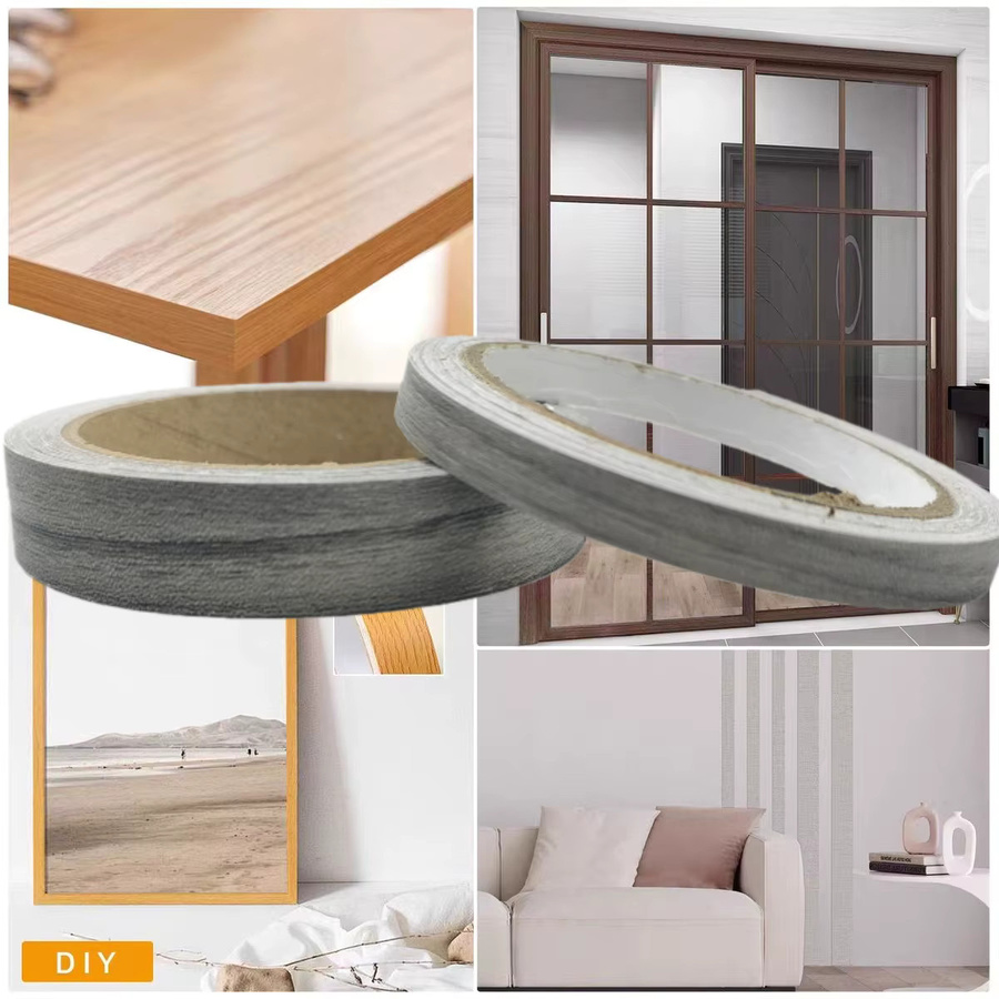 Glänzender PVC-Kantenschutz für Möbel und Küchenschränke in Weiß, Länge: 10 m, Breite: 2 cm - Bild 3