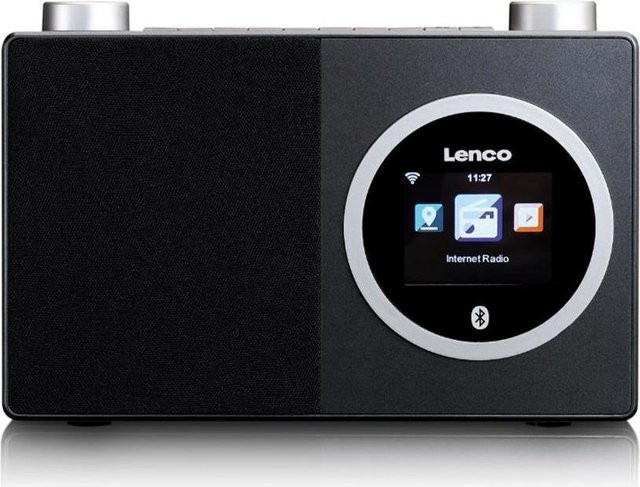 Lenco DIR-70BK Internet Radio Analog & Digital Schwarz - Bild 1