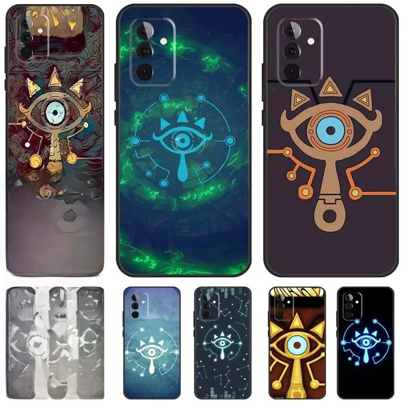 Sheikah Schiefer Schutzhülle für Samsung Galaxy A-Serie (A12, A13, A14, A15, A23, A24, A25, A32, A33, A34, A51, A52, A53, A54, A71, A72, A73) in Multicolour - Bild 1