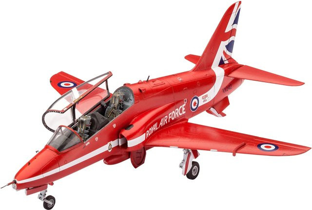 Revell BAe Hawk T.1 Red Arrows Model Set, 1:72, ab 8 Jahren - Bild 1
