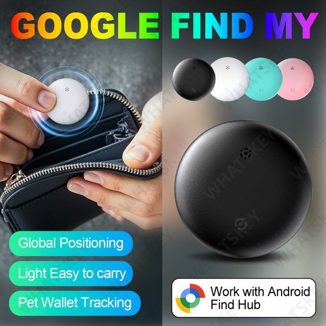 Google Smart GPS Tracker für Android, tragbarer GPS Tracker in Blau für Fahrrad und Motorrad - Bild 1