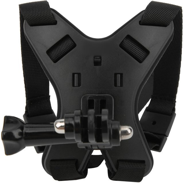 AT1109 Integralhelm-Kinnhalterung für Hero 9 und DJI OSMO Action Kamera in Schwarz - Bild 1