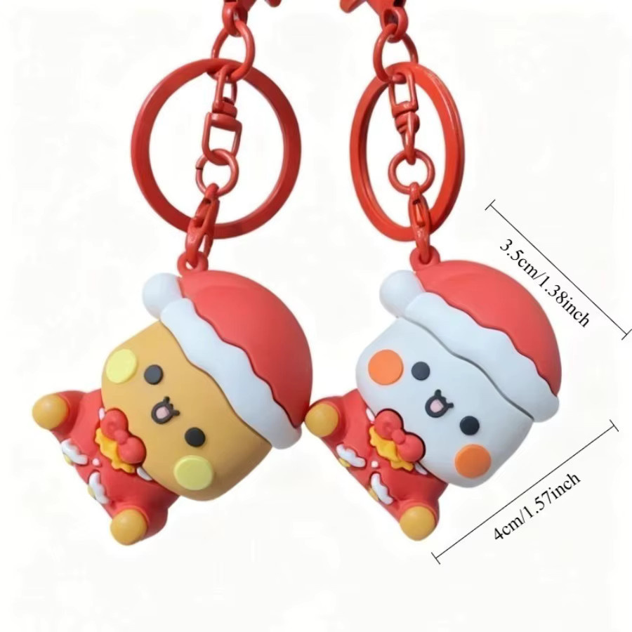 Yier Bubu Dudu Panda-Bär-Anhänger als niedlicher Schlüsselanhänger und Ornament für Rucksack, Tasche oder Weihnachtsbaum - Bild 4