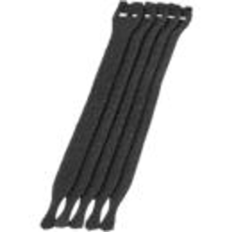Hellermann Tyton Kabel-Klettverschlüsse, schwarz, 10 Stück - Bild 2
