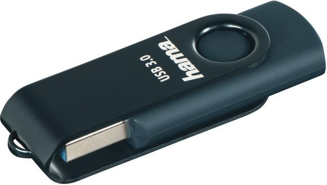 Hama USB-Stick Rotate USB 3.0 mit 256 GB in Petrolblau - Bild 1