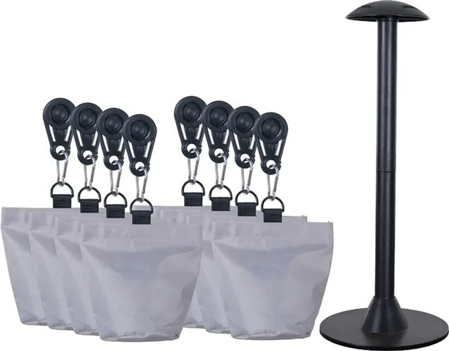 Siena Garden Schutzhülle Aquashield Hellgrau B/T/H: 23,5 x 23,5 x 26,5 cm - Bild 1