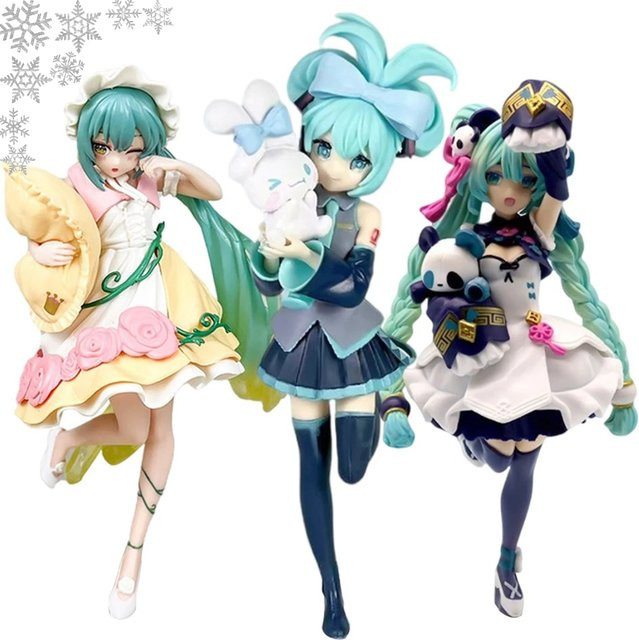 Bandai Hatsune Miku X Cinnamoroll Figur, Einzelfigur - Bild 1