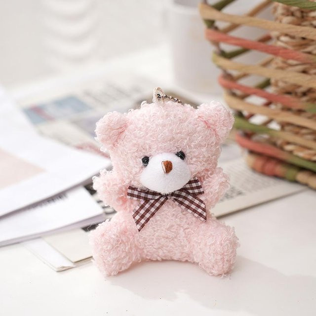 Fashnics Kuschelbären Mini-Teddybären, Plüschtiere, grau, 1-teiliges Set, ab 14 Jahren - Bild 1