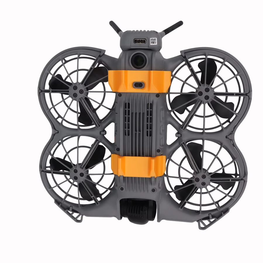 DJI NEO 2 Drohnenstativ in Orange als höhenvergrößernde Halterung und Fahrwerk zum Schutz deines Zubehörs - Bild 3
