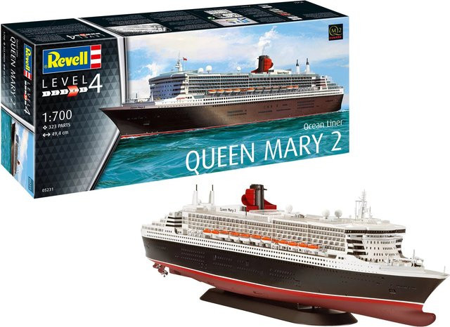 Revell Queen Mary 2 Schiffsmodell Bausatz, 1:700, ab 12 Jahren - Bild 3