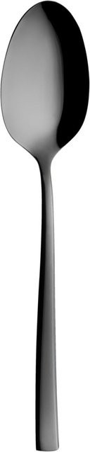 Dalper Dessertlöffel Oneda aus Edelstahl, schwarz, 12er Pack, Länge: 18,7 cm - Bild 1
