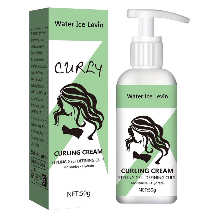 Water Ice Levin Curly Styling Gel, mit Keratin und Biotin, Lockiges Haar - Bild 6