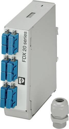 Phoenix Contact FOC-FDX20-PP-SCD6-OSP-PT9 LWL-Spleißbox in Grau und Weiß für Ethernet/LAN - Bild 1