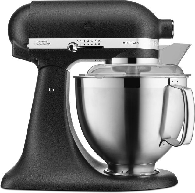 KitchenAid Artisan Küchenmaschine 5KSM185PSEBK Cast Iron Black - Bild 1