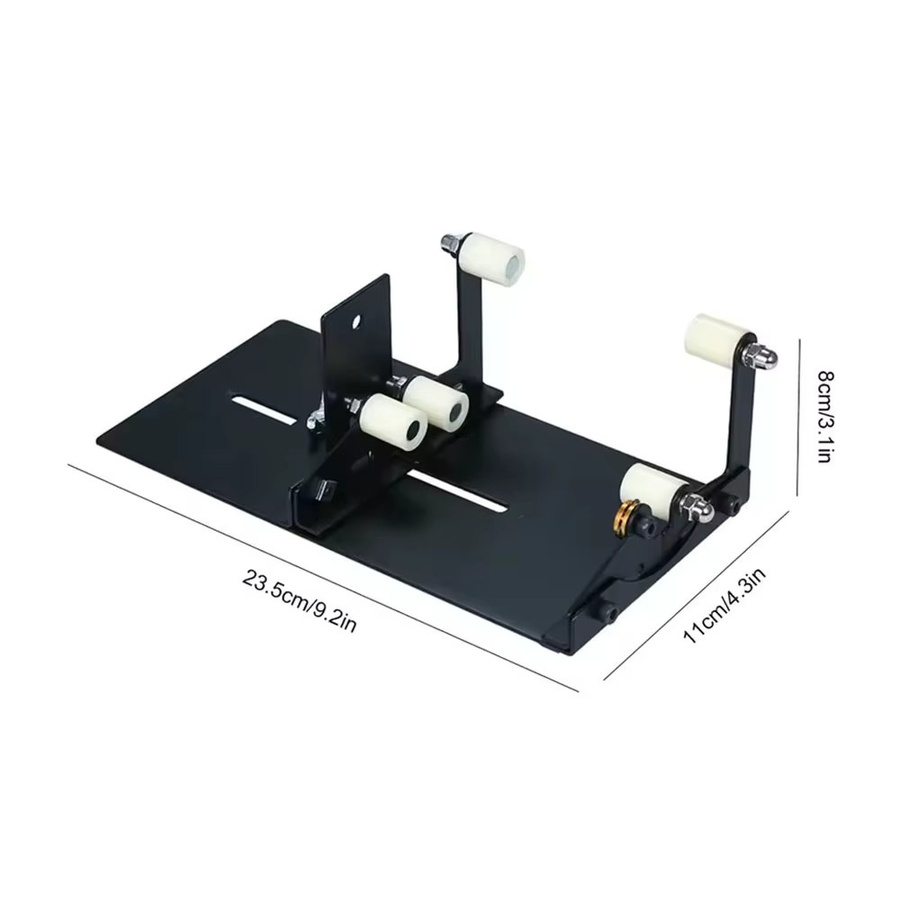 Skeyo Glasflaschenschneider aus Metall in Schwarz für runde und quadratische Flaschen - Bild 6