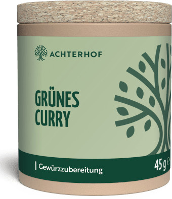 Achterhof Grünes Curry Gewürzzubereitung 45 g - Bild 1