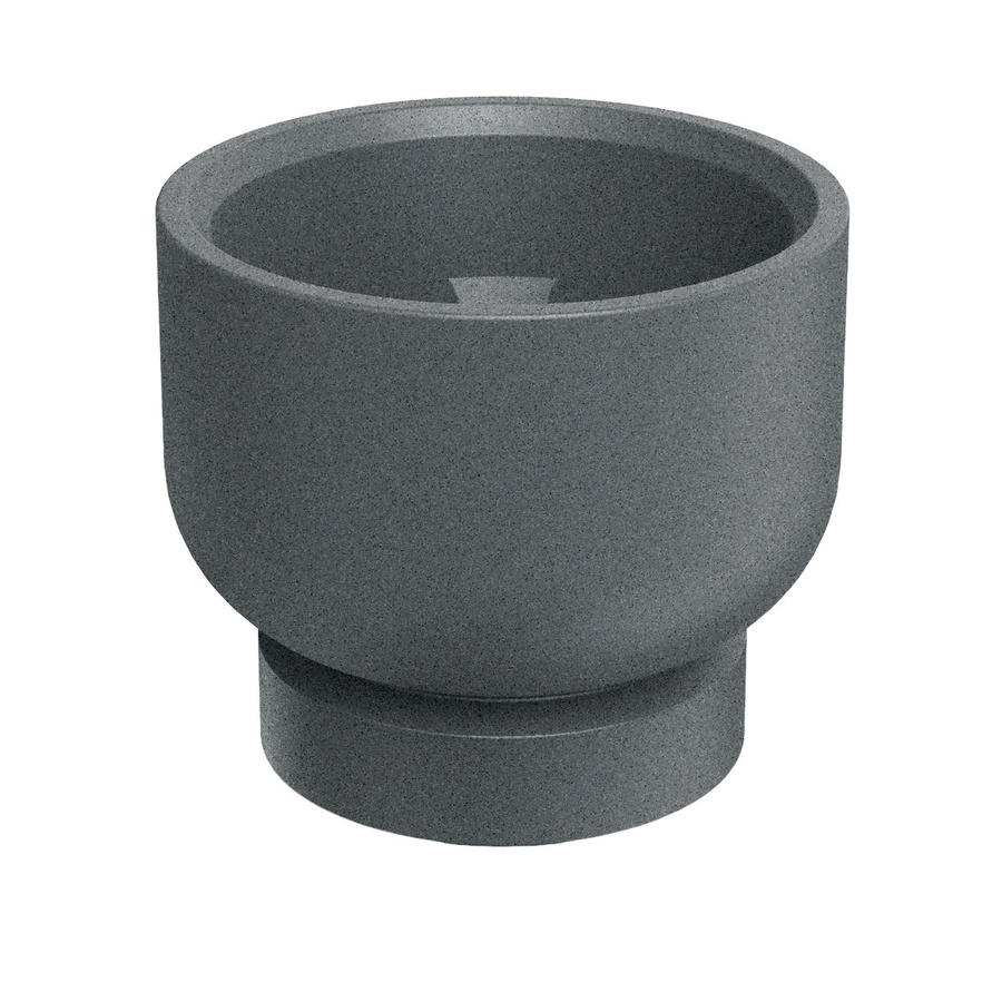 Prosperplast Blumentopf Molta Base in Granit, Durchmesser: 40 cm, Höhe: 33 cm - Bild 2