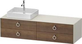 Duravit Waschtischunterschrank White Tulip in White, B/T: 160 x 55 cm - Bild 1