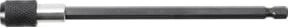 BGS Bitverlängerung mit Abtrieb Innensechskant 6,3 mm (1/4 Zoll), schwarz, Länge: 150 mm - Bild 1