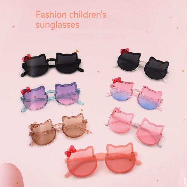 ZUXUB Sonnenbrille für Mädchen, Vollrand, rund, Kunststoff - Bild 1