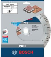 Bosch Diamanttrennscheibe Best for Stone für Stein und Beton, Durchmesser: 230 mm, Bohrung: 22,23 mm - Bild 2