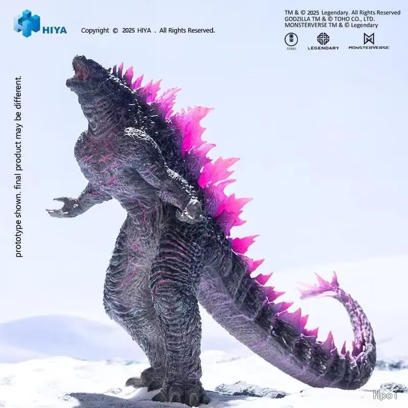 HIYA Stylist Series Shimo Godzilla Transparent Ver. 2025WF Exhibition Limited Godzilla Evolution Translucent Ver. Figur - Bild 3