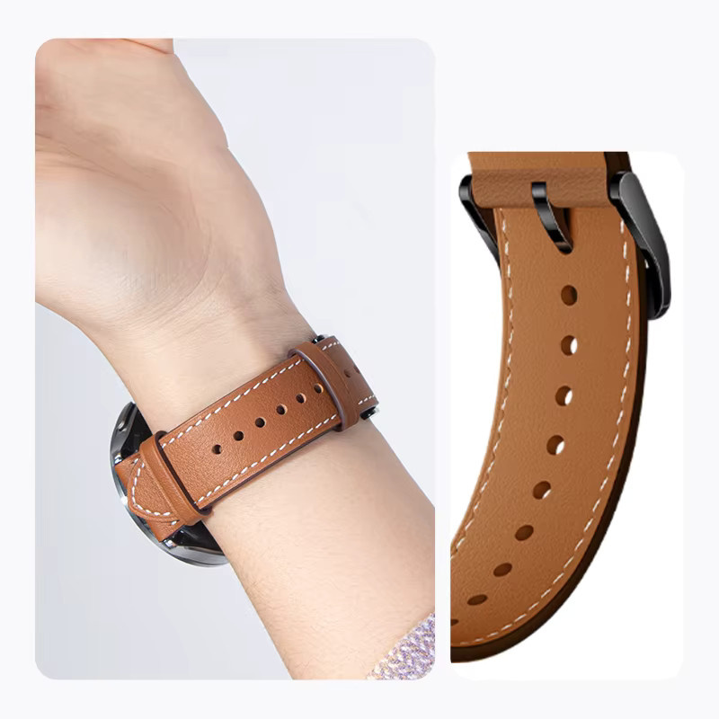 Xiaomi Uhrenarmband Leder, Unisex - Bild 2