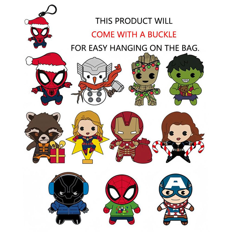 Marvel Avengers 3D Figur Blind Box Schlüsselanhänger - Bild 3