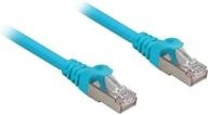 Sharkoon Patchkabel RJ45 Cat.6a SFTP Ethernet LAN Blau, 3,0 m - Bild 1