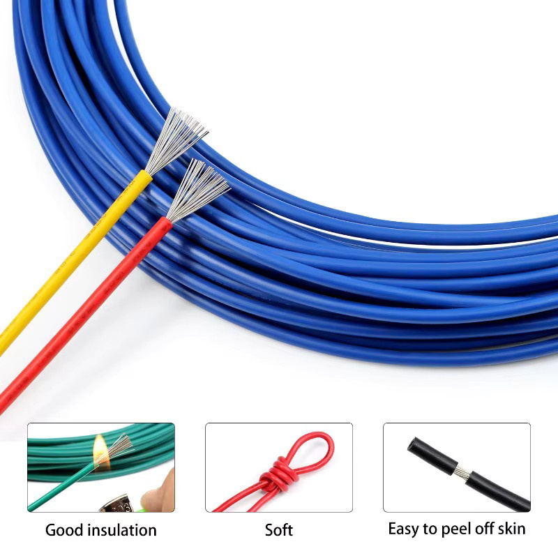 Elektrisches Mehradriges Kabel 1007 mit PVC-Isolierung und verzinntem Kupfer, Rot, 300V DIY LED-Beleuchtungsleitung - Bild 2