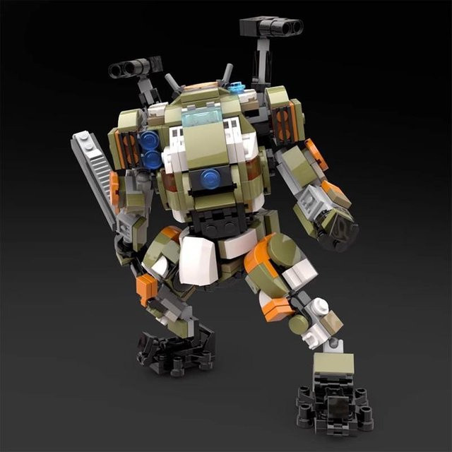 Binchi Keji Travel MOC Baustein Roboter, Mecha Modell, grau, ab 14 Jahren - Bild 1