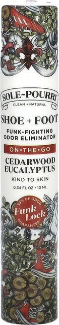 Poo-Pourri Sole-Pourri Shoe+ Foot Odor Eliminator Spray, Cedarwood Eucalyptus, 10 ml, Unisex - Bild 1