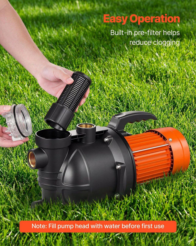 Buying Solutions MB Gartenpumpe Jetpumpe aus PP mit 1300W und 4800L/H Förderleistung - Bild 6