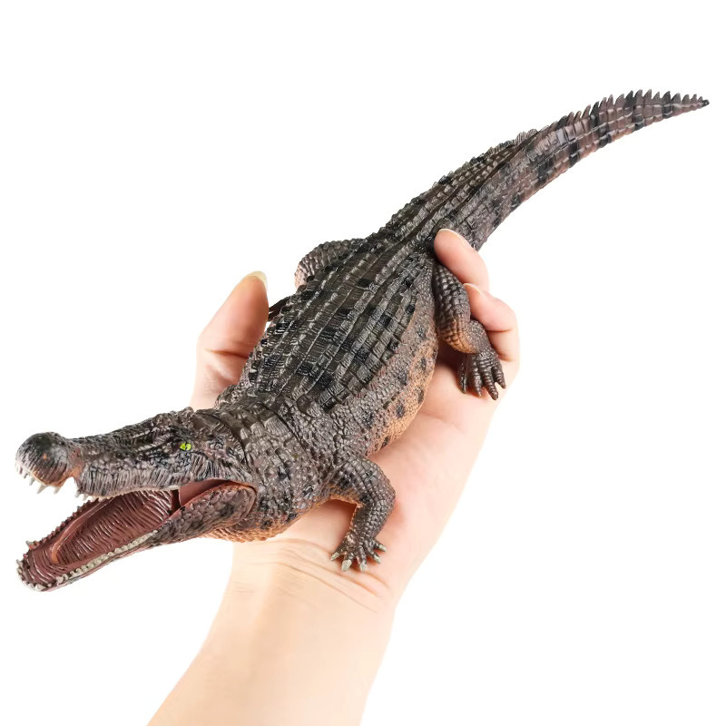 Oenux Wilde Tiere Sarcosuchus Krokodil, Actionfigur, Kunststoff - Bild 4