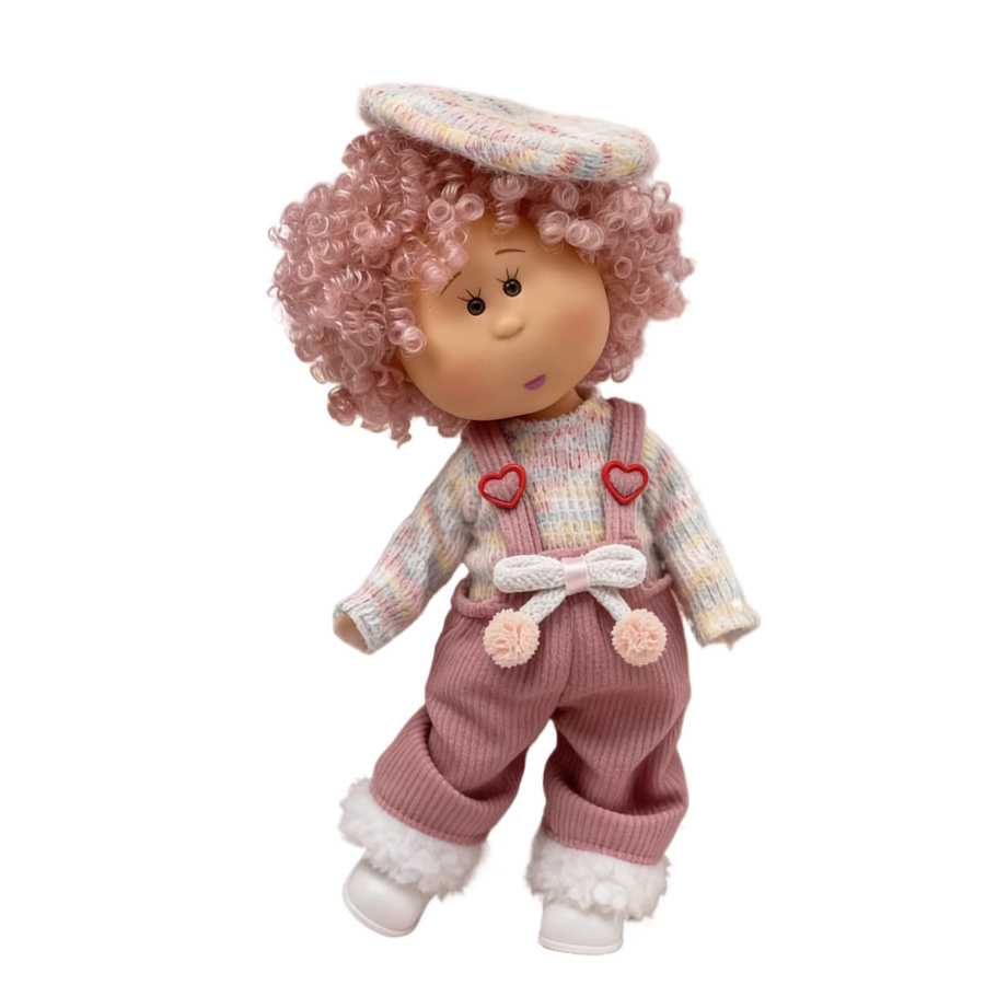 52TOYS Spanische Mia Kartoffelpuppe, Rosa, Wechseloutfit-Set, Zubehör - Bild 4