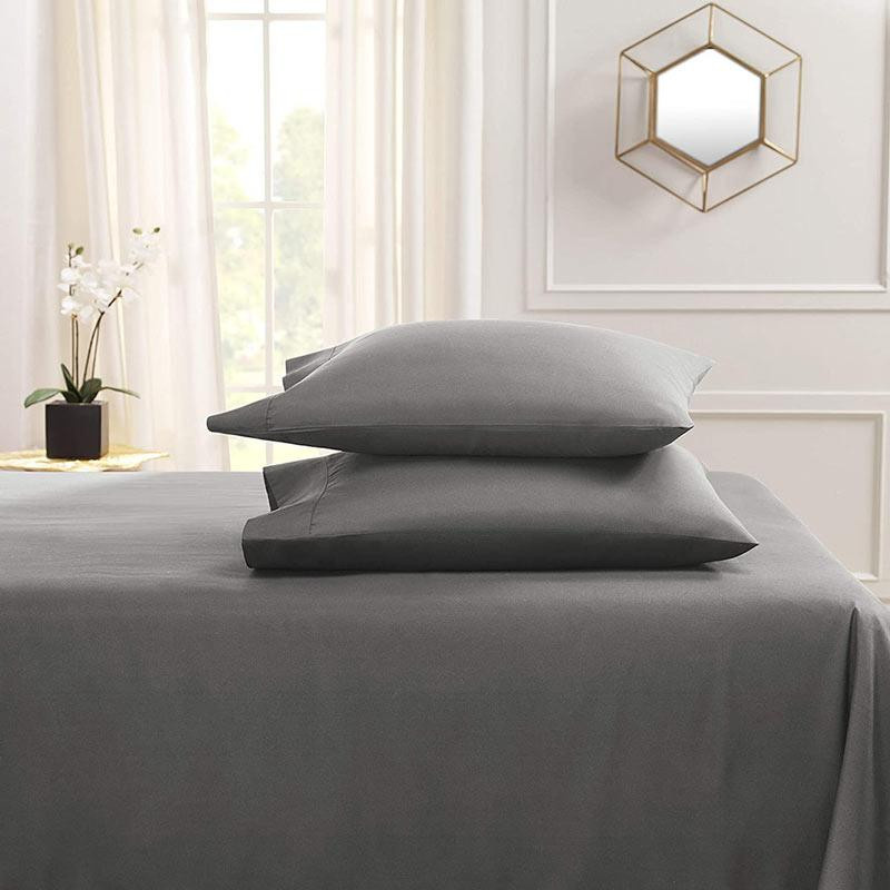 Yiran Furniture Kissenbezug aus Baumwolle und Polyester in Grau, B/H: 51 x 66 cm - Bild 3