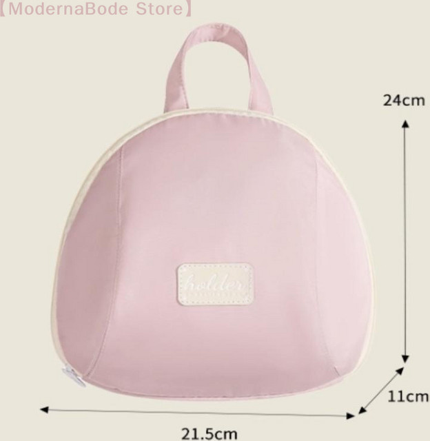 Hoeaden Reise-Organizer für Unterwäsche und Socken, kugelförmige Aufbewahrungstasche aus Polyester, Farbe: Pink - Bild 1