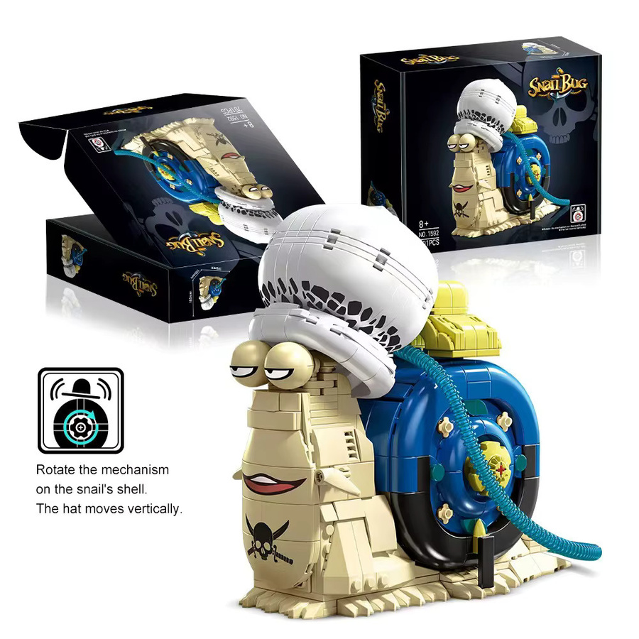Bandai One Piece Schnecken-Insekten-Modell, Baustein-Set, ab 8 Jahren - Bild 4