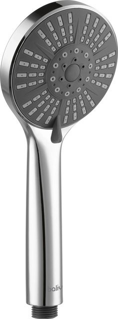 baliv Handbrause HBR-100.20 in Chrom und Anthrazit mit Regen- und Massagefunktion sowie Anti-Kalk-Eigenschaft - Bild 1