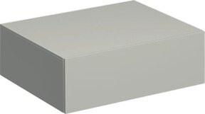 Geberit Seitenschrank Xeno2 mit Schublade, Farbe Greige, B/T/H: 58 x 20 x 46,2 cm - Bild 1
