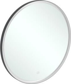 Villeroy & Boch Badspiegel Subway 3.0 LED rund, schwarz matt, B/H/T: 91 x 91 x 4,5 cm - Bild 1